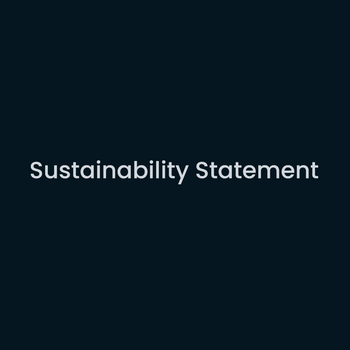Sustainbility statement - Contour Design tile
